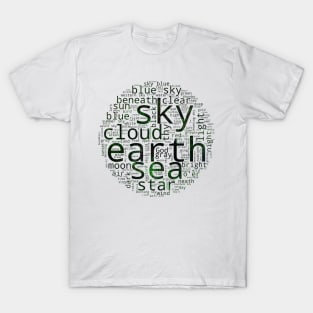 Sky Earth Sea (1) T-Shirt